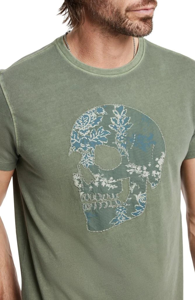 John Varvatos Skull Appliqué T-Shirt 3