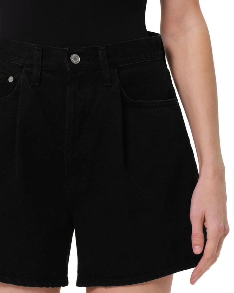 AGOLDE Rhoda Pleated A Line Shorts 6