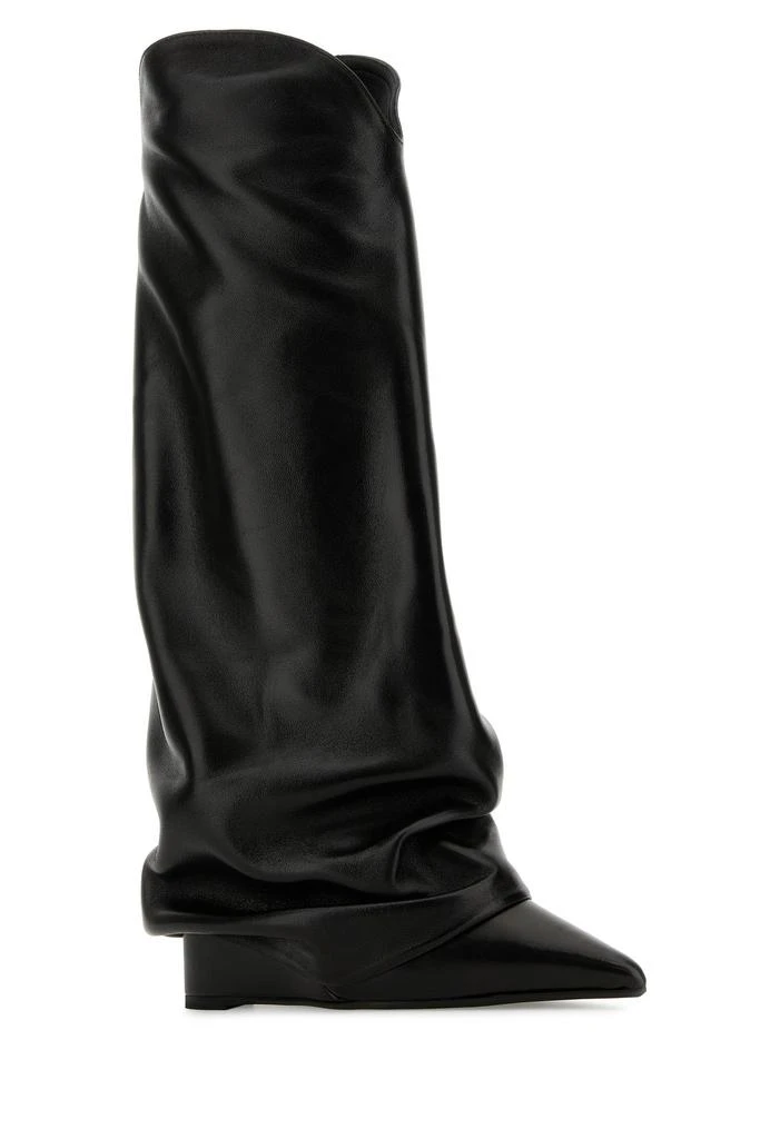 Le Silla Black leather Andy boots 1