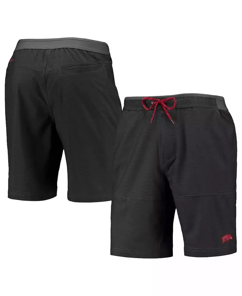 Columbia Men's Charcoal Arkansas Razorbacks Twisted Creek Omni-Shield Shorts 2