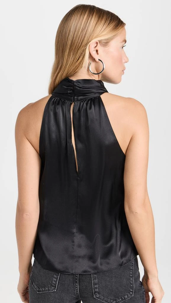FRAME Foldover Mock Neck Top 2