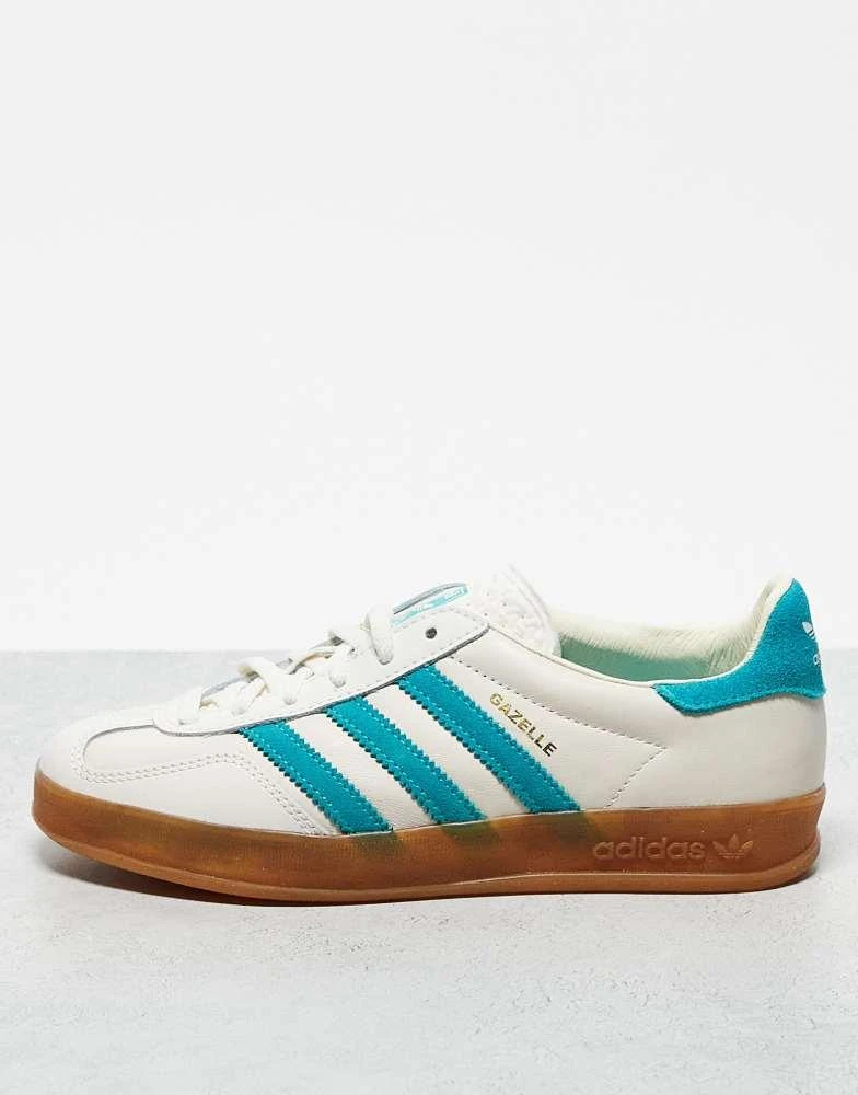 adidas gazelle silver green womens Adidas Originals Gazelle Indoor  Fresh Rags FL