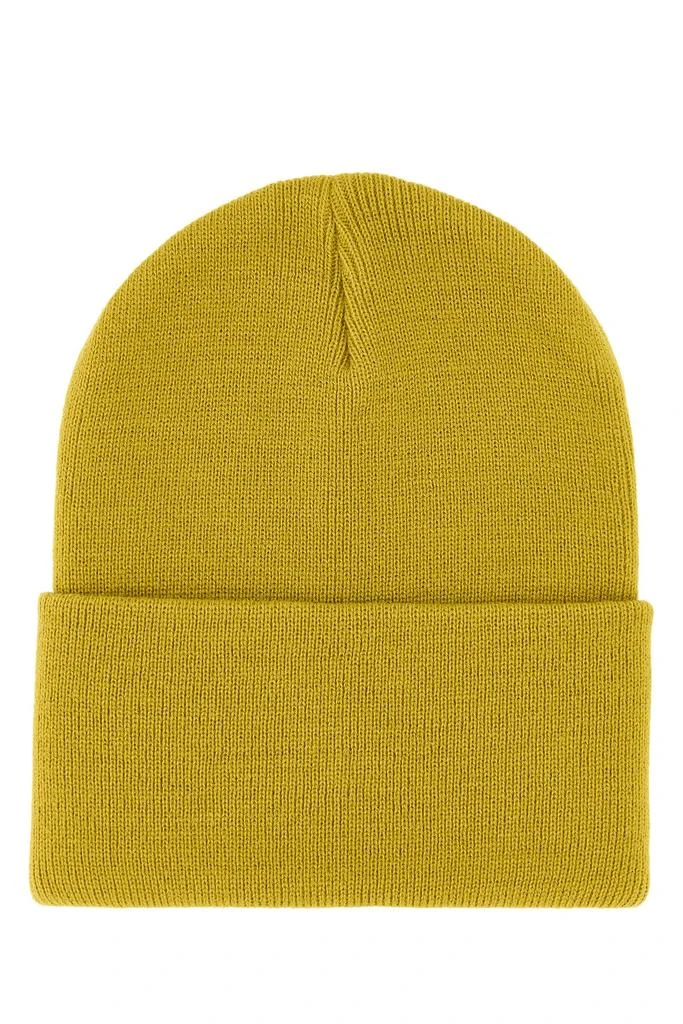 Carhartt WIP Mustard acrylic Watch Hat 1