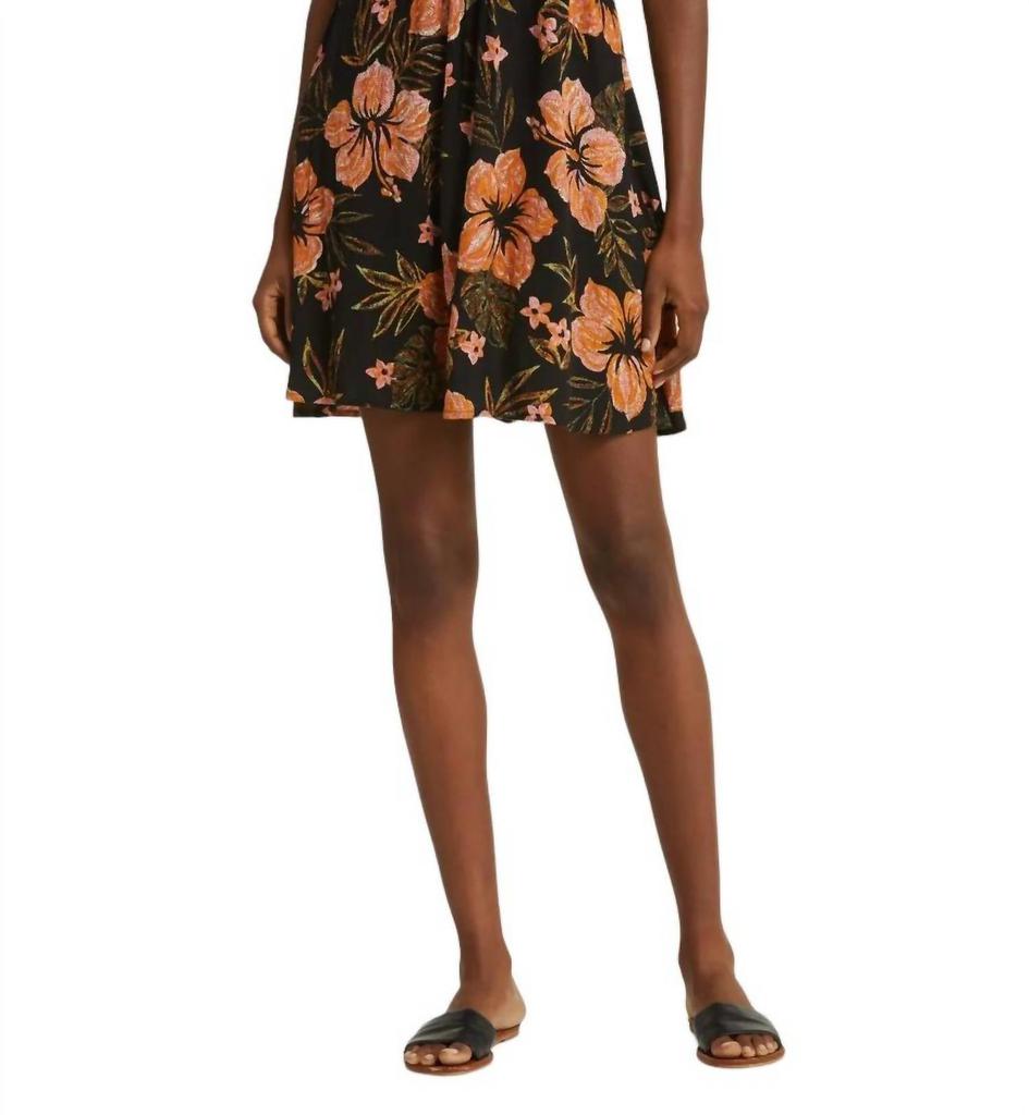 Billabong Happy Hour Dress In Black Sands