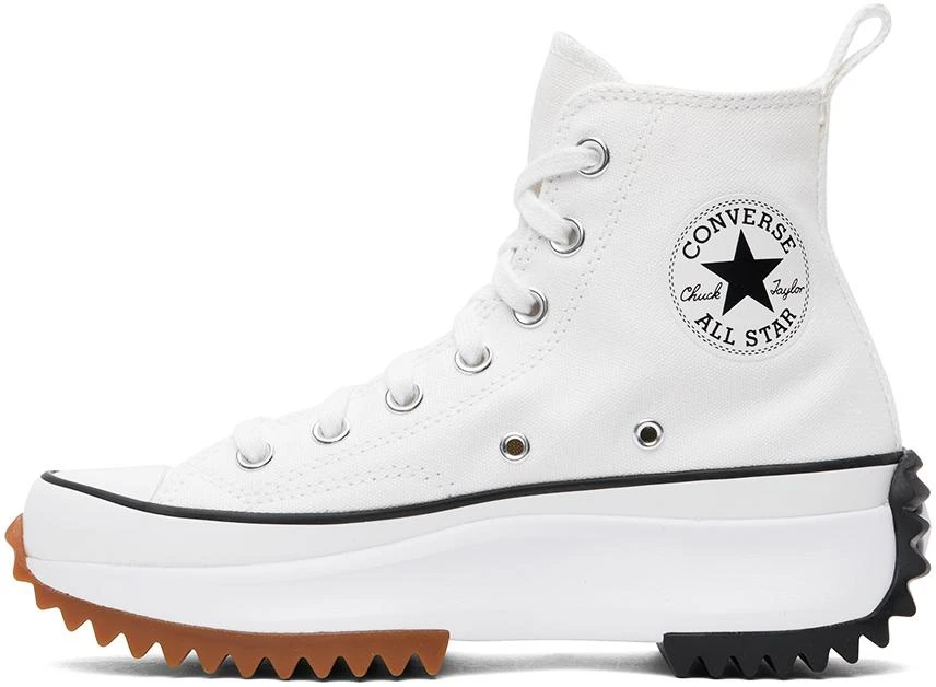 Converse White Run Star Hike High Top Sneakers 3