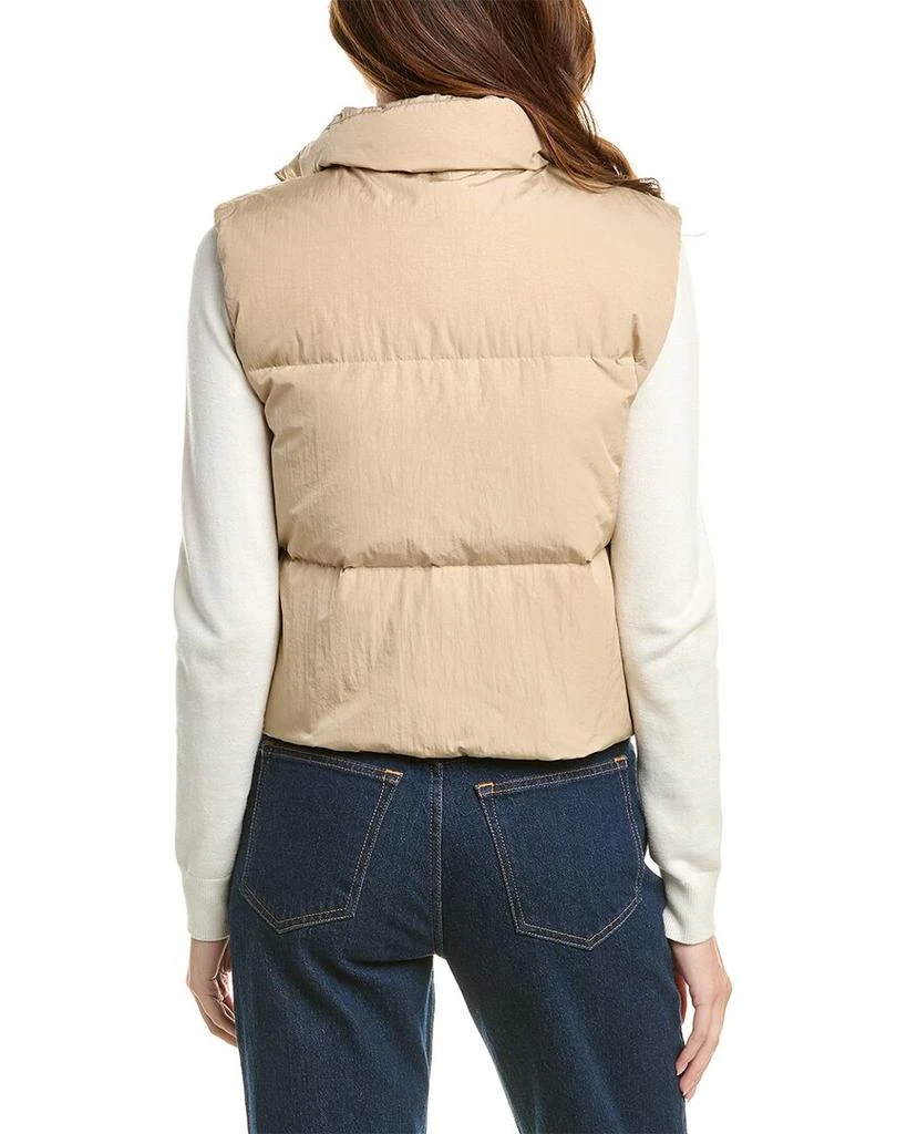 Theory Crop Puffer Vest 2