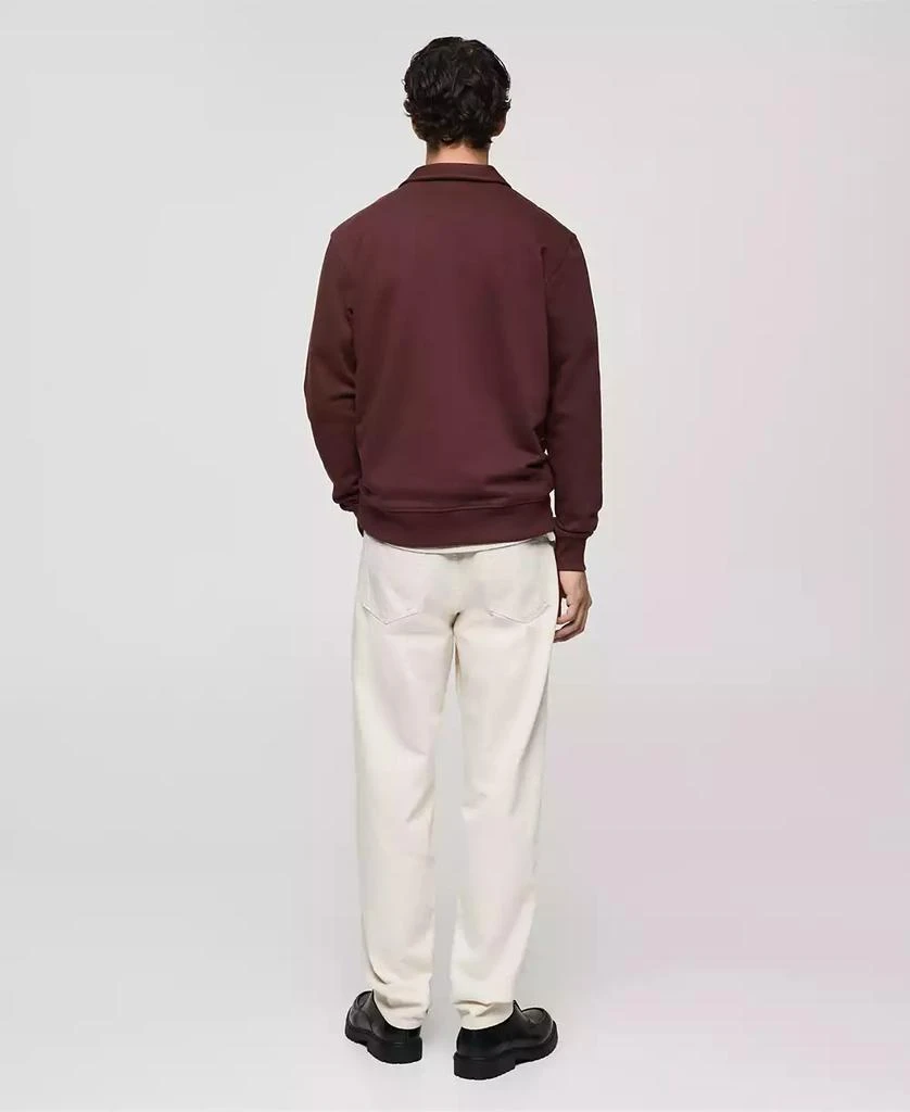Mango Men's Regular-Fit Cotton Sweatshirt 3