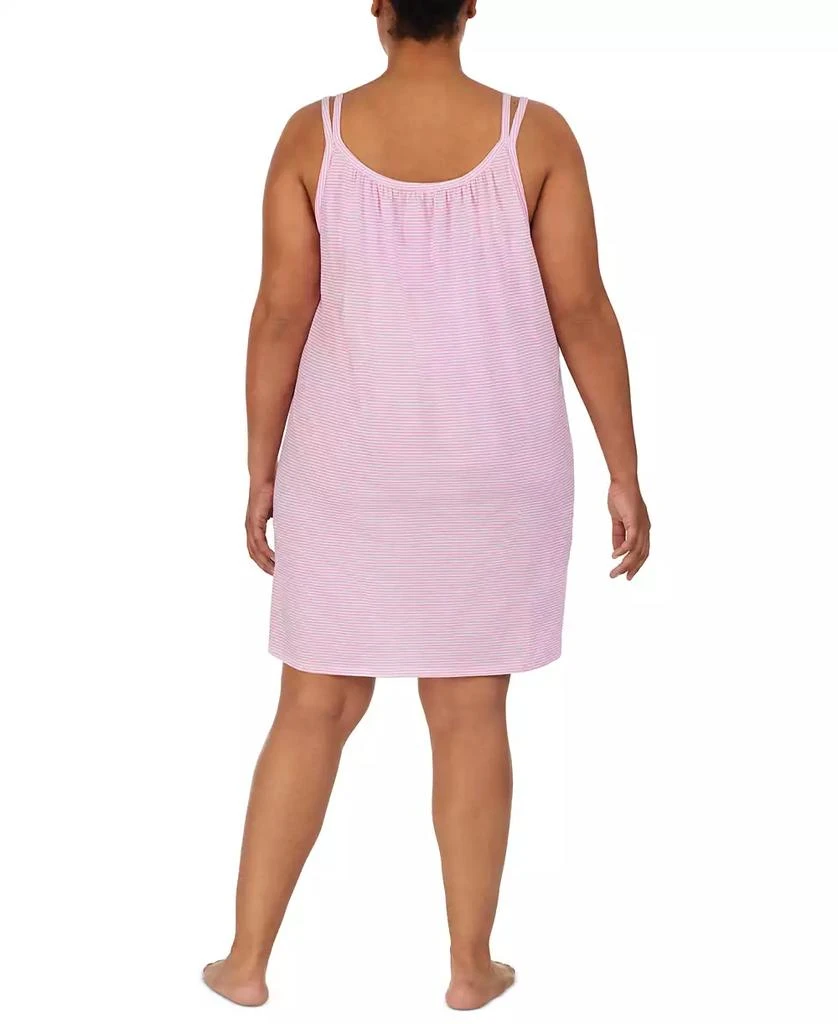 Ralph Lauren Plus Size Cotton Knit Double-Strap Nightgown 2