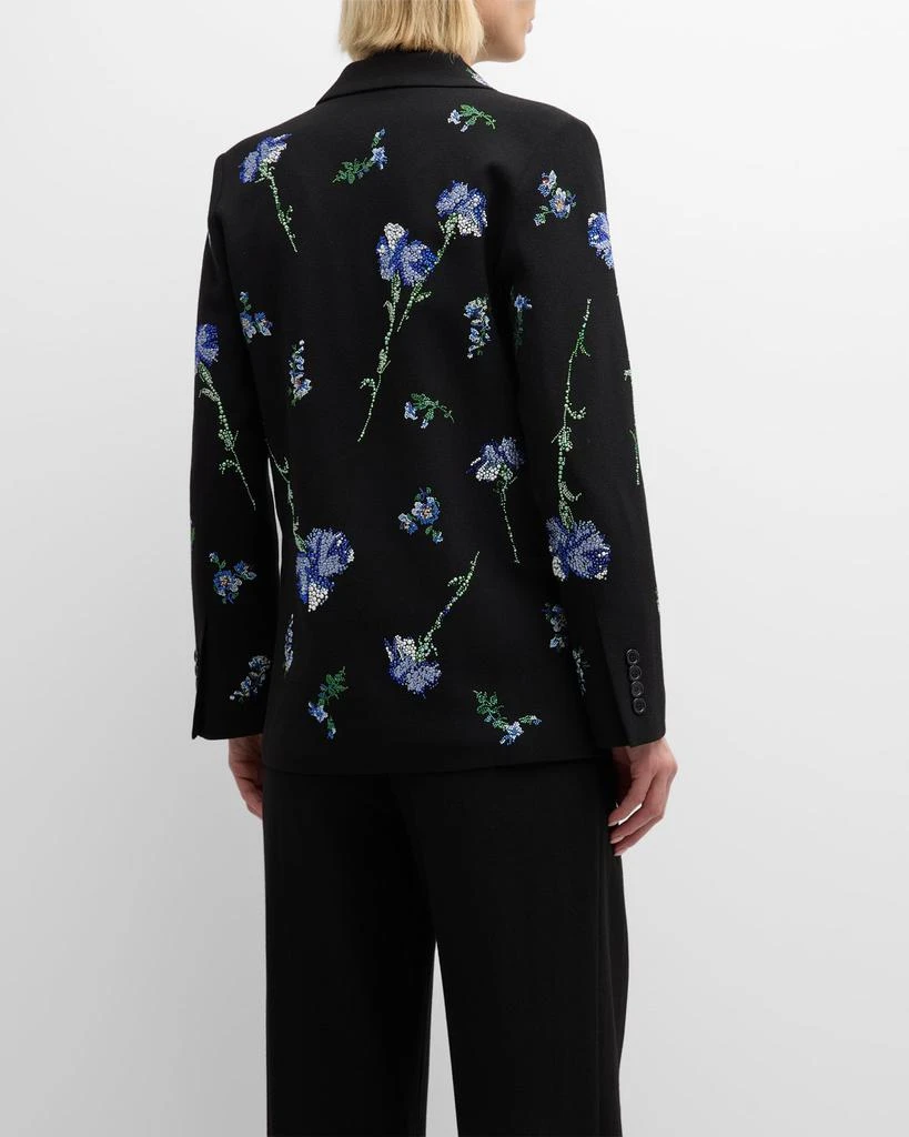 Libertine Cecil Beaton Carnation Embellished Double-Breasted Jacket 5