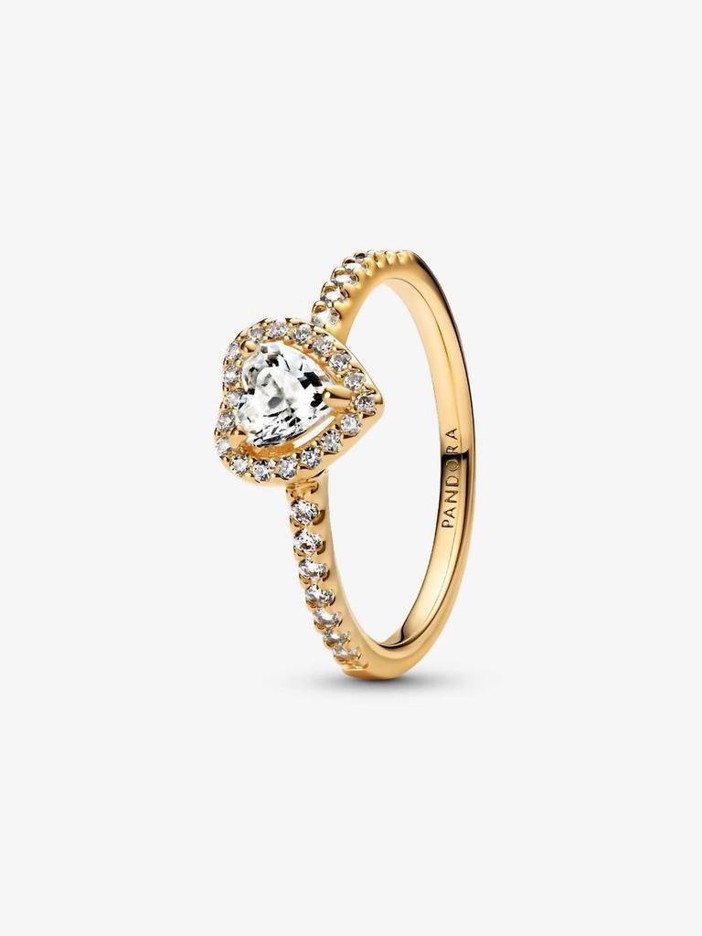 PANDORA Pandora - Women's Elevated Heart Ring