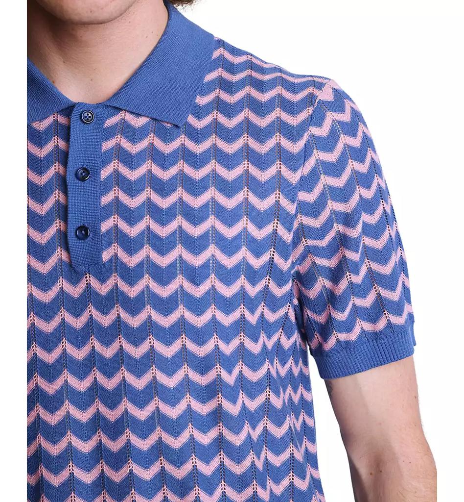 Paisley & Gray Men's Chevron-Pattern Polo Shirt