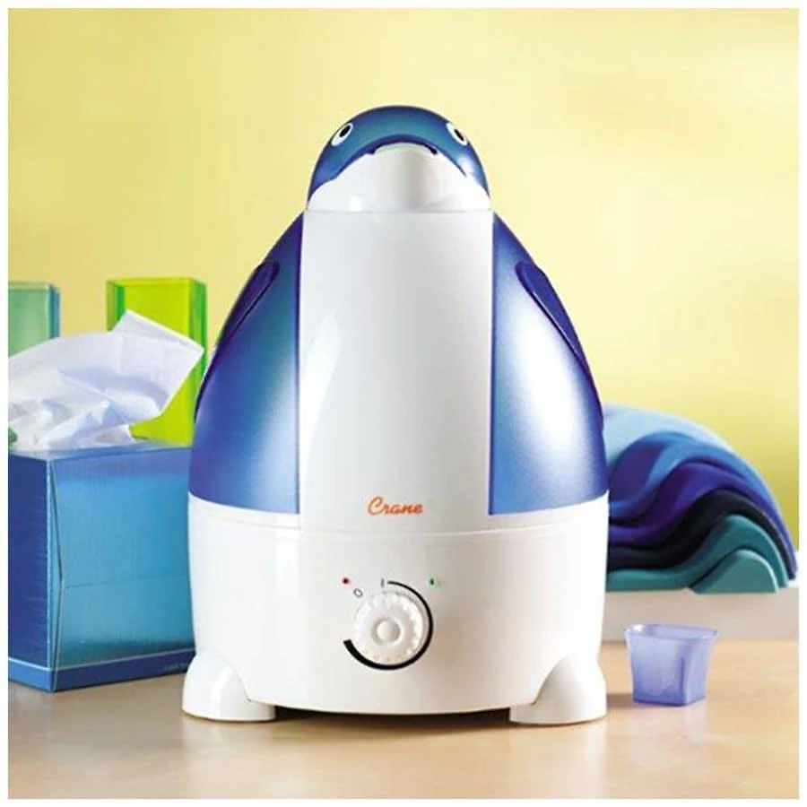 Crane Adorable Ultrasonic Humidifier, Penguin 5