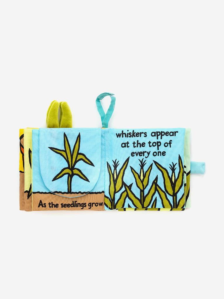 Jellycat Sweetcorn Book in Yellow (15cm)