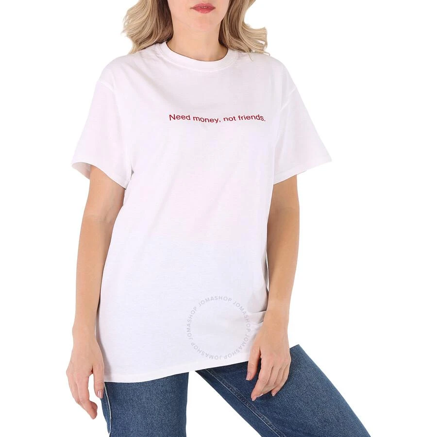 F.A.M.T. White T-Shirt "Need Money 2