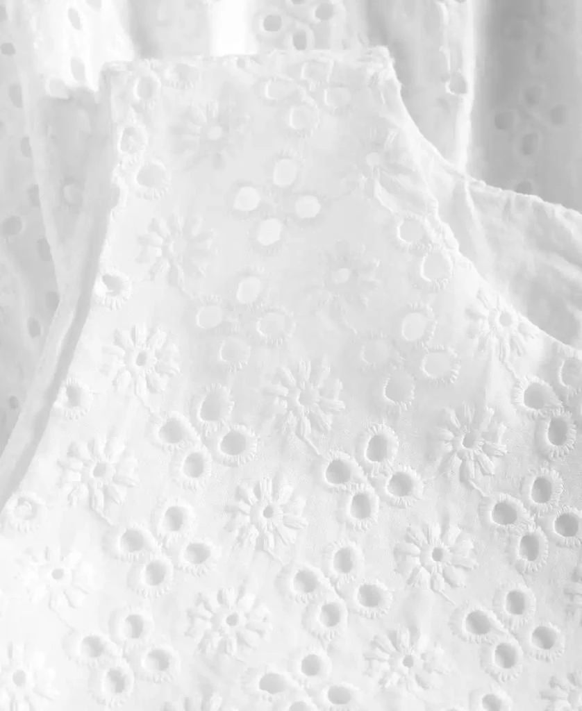 On 34th Toddler & Little Girls Cotton Eyelet Dress, Created for Macy's 6