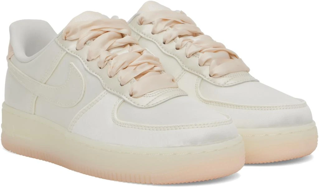 NIKE Off-White & Pink Air Force 1 '07 LV8 Sneakers 4