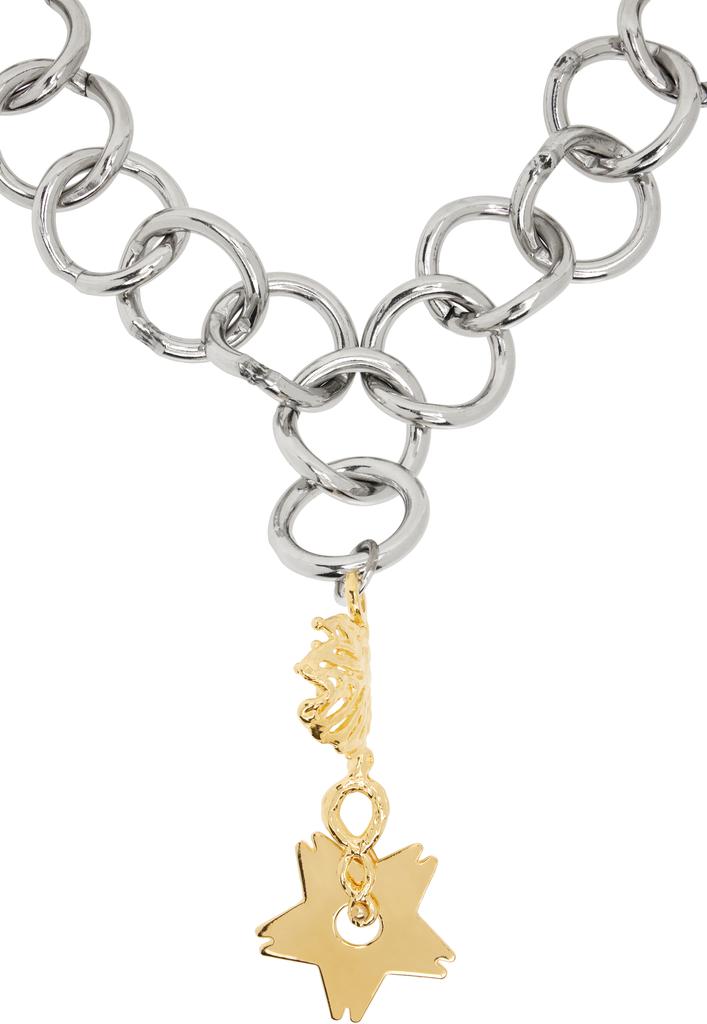 CHOPOVA LOWENA Silver Fly Away Necklace
