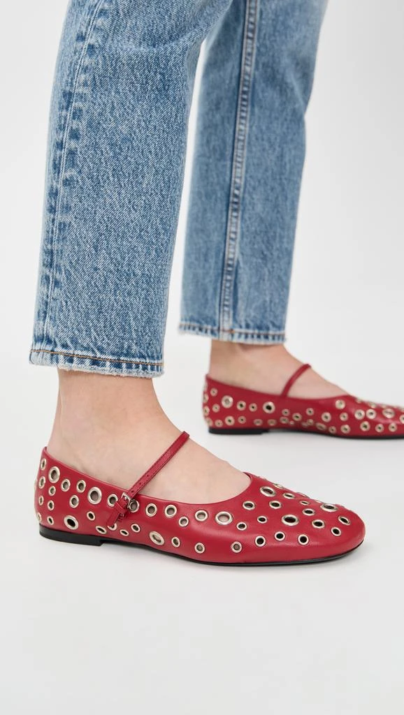 Tory Burch Eyelet Mary Jane Ballet Flats 2