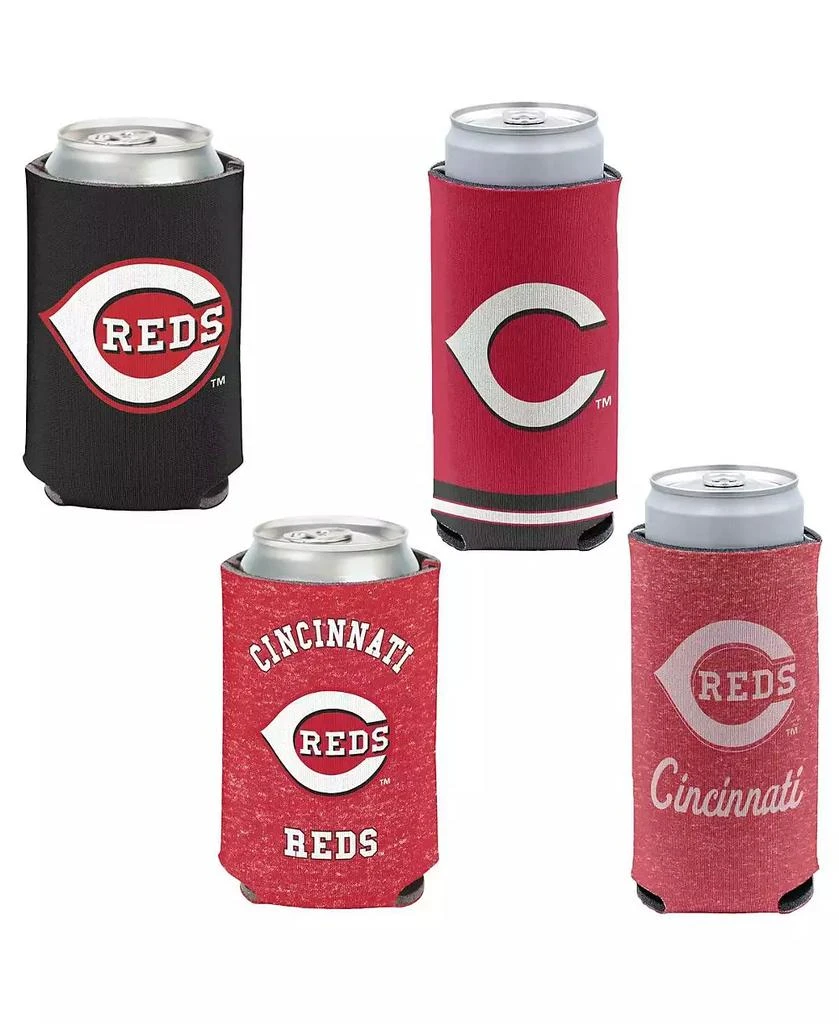 Wincraft Cincinnati Reds Slim 12oz. Can Cooler Set, 4-Pack