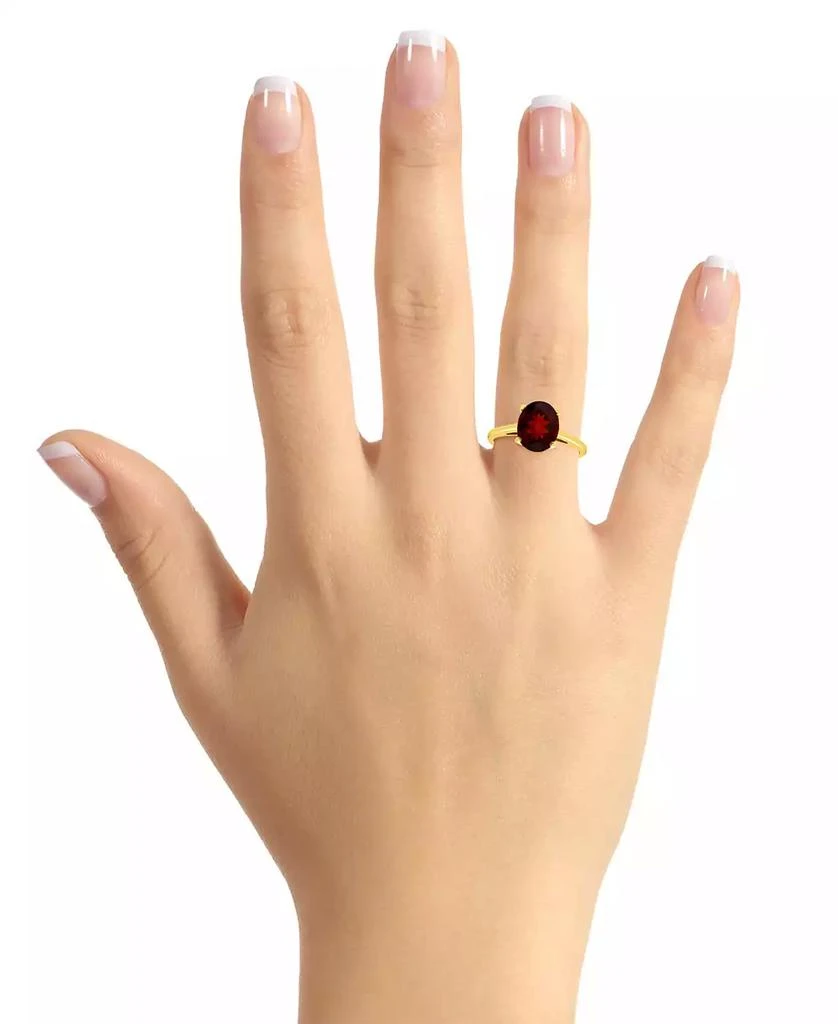 Macy's Garnet (3-1/10 ct. t.w.) Ring in 14K Yellow Gold 2