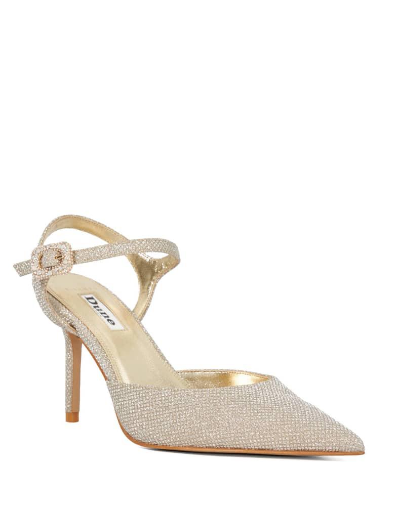DUNE London Dune London Wide fit channel in gold