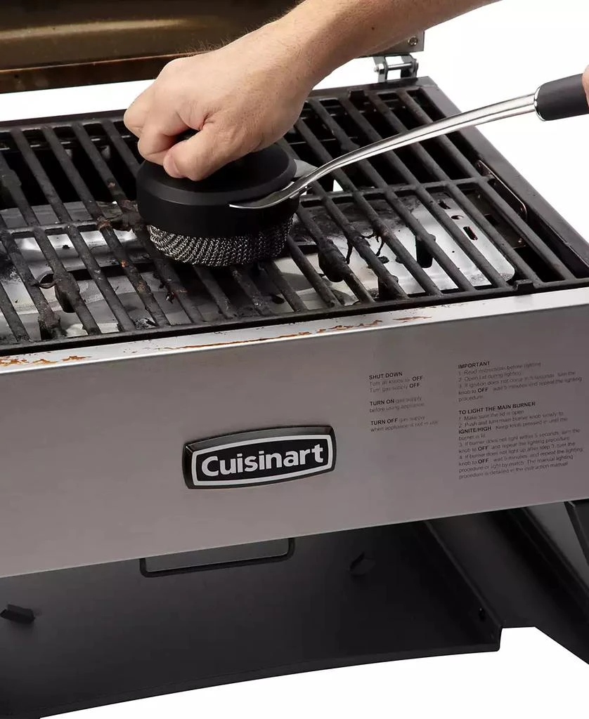 Cuisinart 3-in-1 Stainless Steel Chainmail Grill Cleaner 10