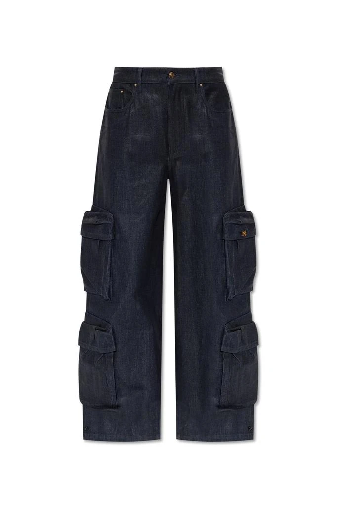 AMIRI Amiri Waxed Baggy Cargo Jeans 1