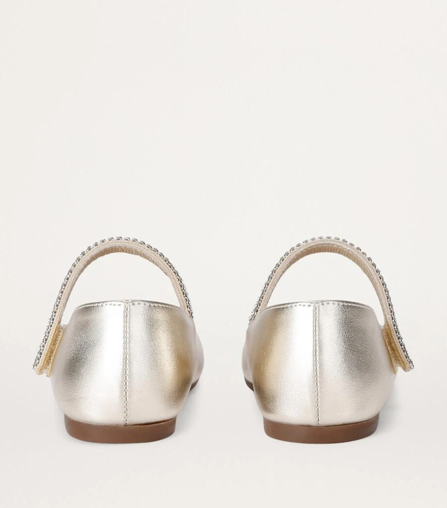 Babywalker Crystal-Strap Ballet Flats 2