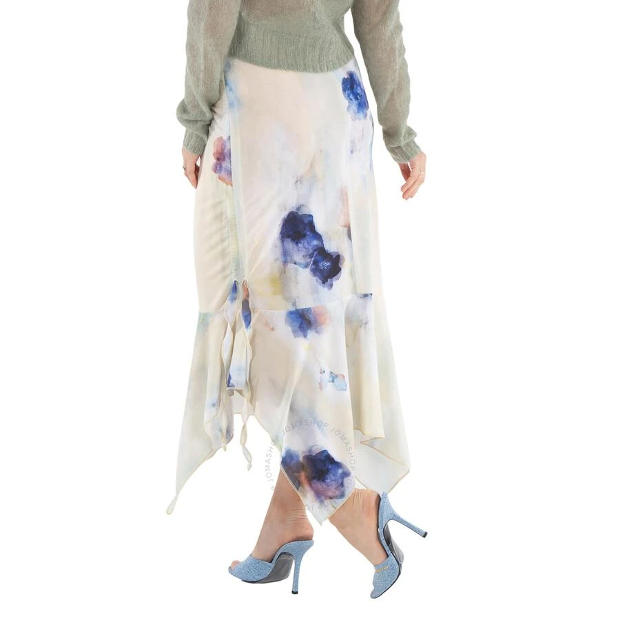Acne Studios Acne Studios Enola Floral Asymmetric Midi Skirt, Size Medium 3