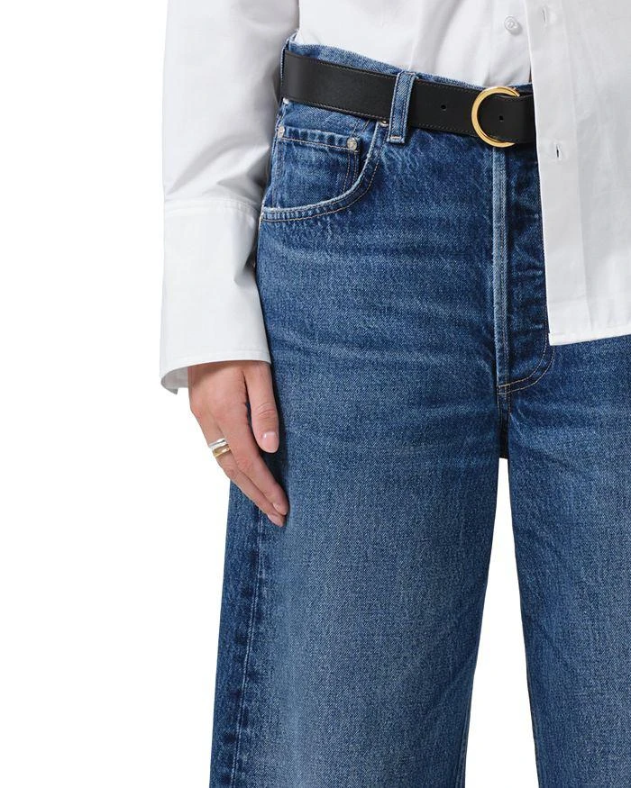 Citizens of Humanity Ayla High Rise Baggy Cropped Wide Leg Jeans in Claremont 4