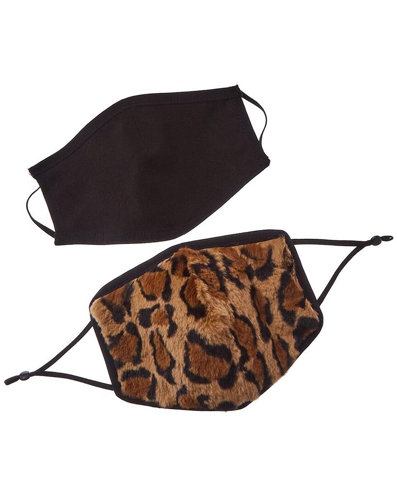 Adrienne Landau Adrienne Landau 2pc Face Warmer & Cloth Face Mask Set