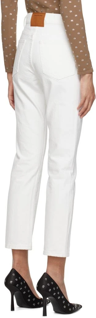 Alexander Wang White Stovepipe Jeans 3