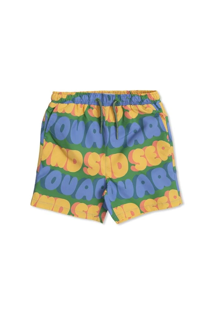 Stella McCartney Stella McCartney Kids Printed Drawstring Swim Shorts