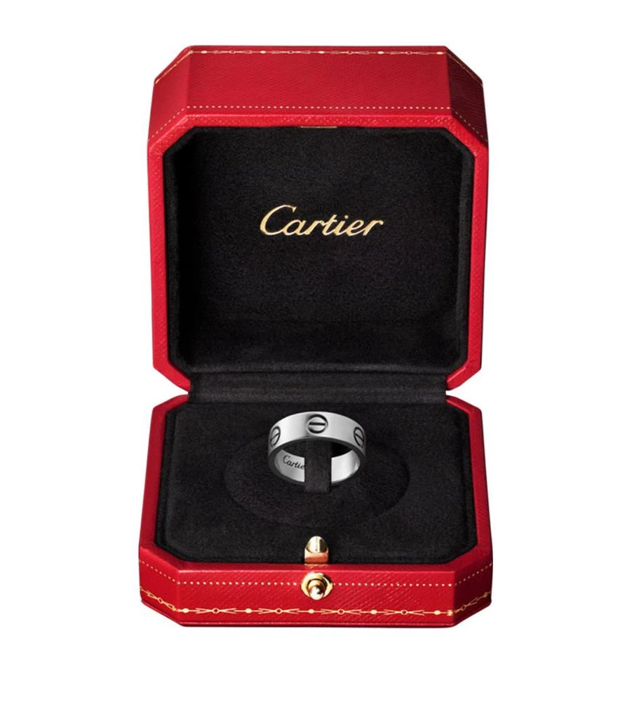 Cartier White Gold LOVE Ring 7