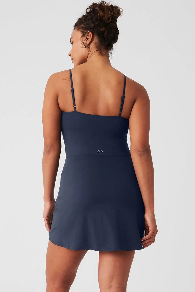 Alo Alosoft Courtside Tennis Dress - Navy 7