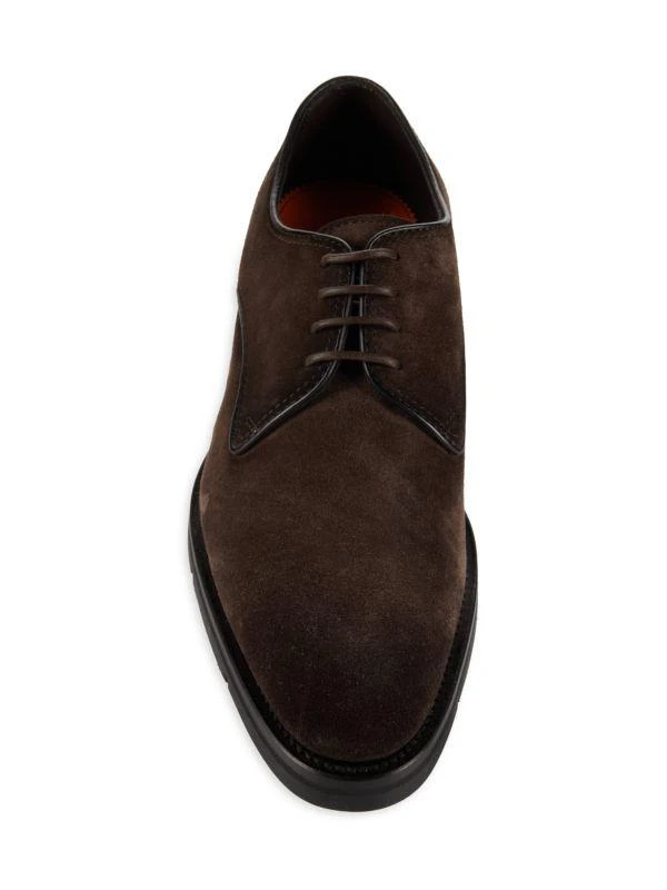Santoni Erion Suede Derbys 5