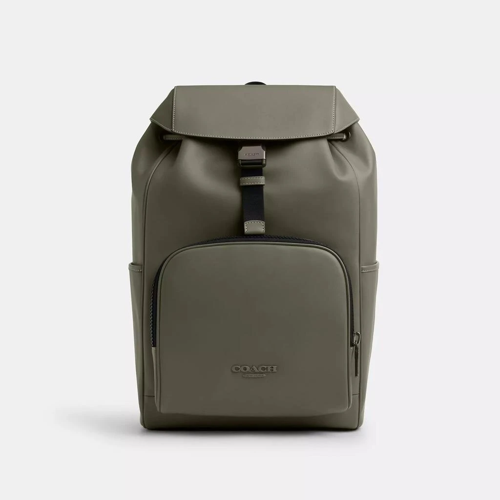 Coach Racer Backpack In Smooth Leather 2