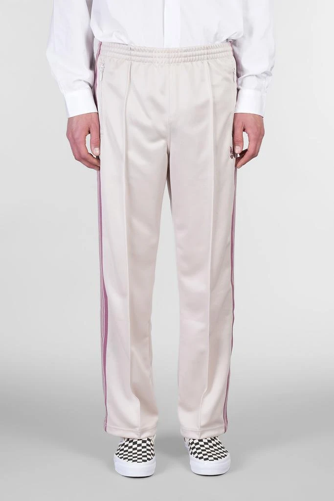 Needles Pants In Beige Polyester 1