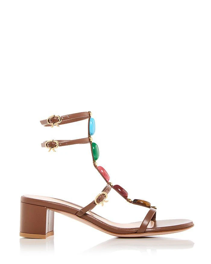 Gianvito Rossi Women's Shanti Block Heel Sandals 2