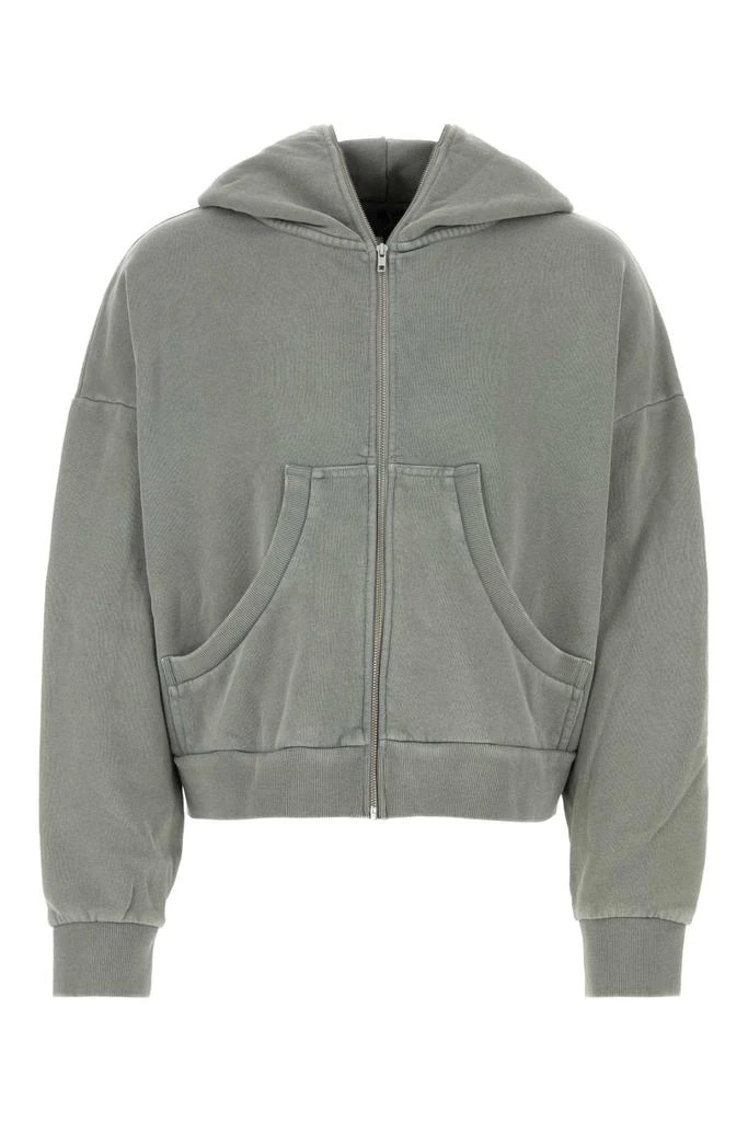 Entire Studios Grey Cotton Oversize Sweatshirt 1