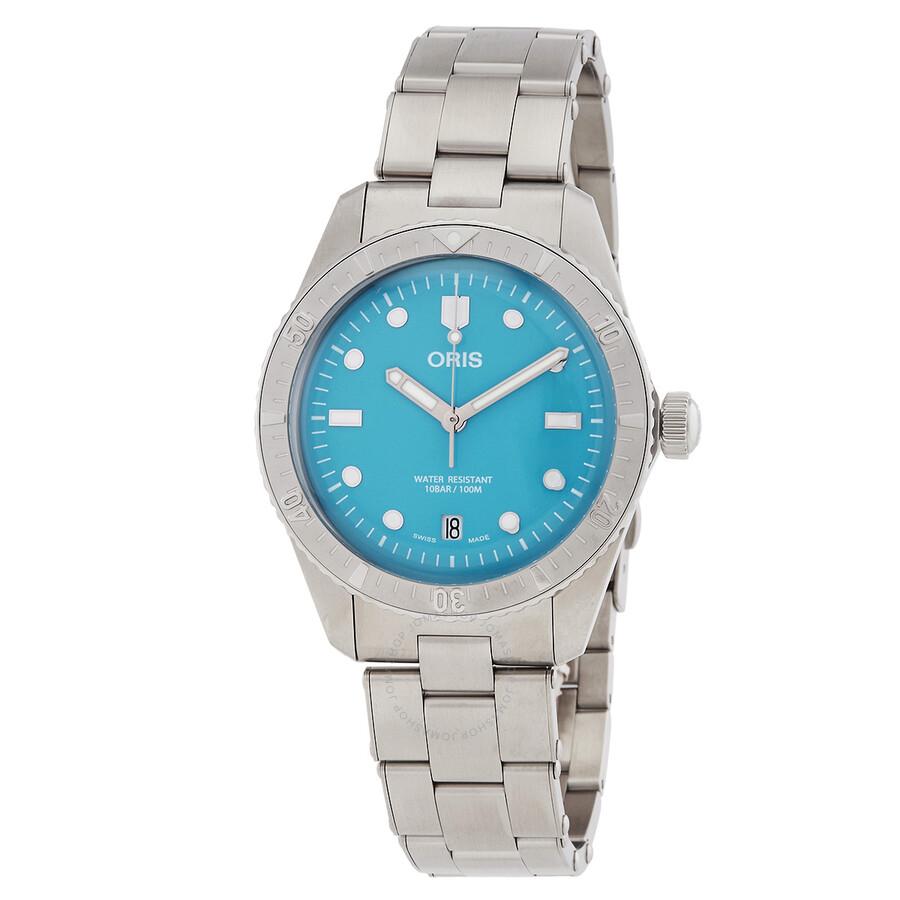 Oris Oris Divers Sixty-Five Automatic Cotton Candy Blue Dial Watch 01 733 7771 4055-07 8 19 18