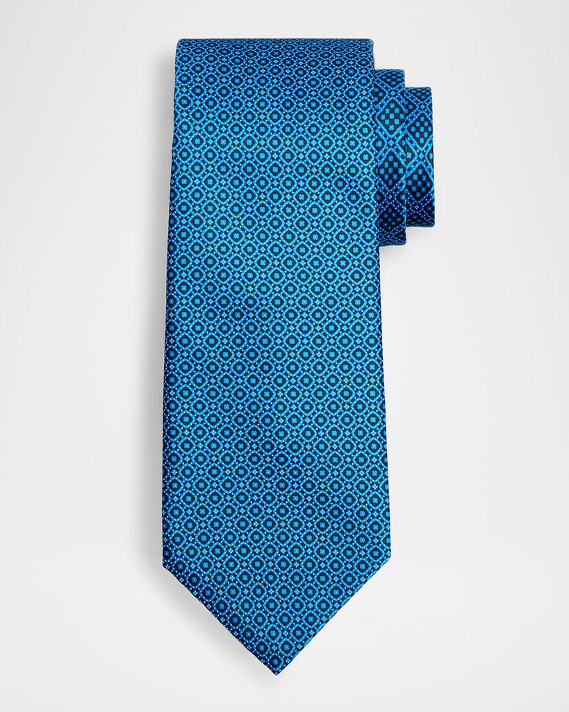 Stefano Ricci Men's Multi-Square Silk Tie