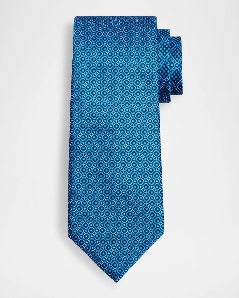 Stefano Ricci Men's Multi-Square Silk Tie 1