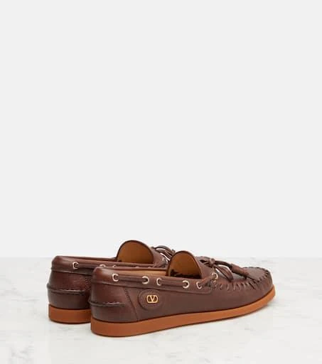 Valentino Palm Avenue leather boat shoes 2