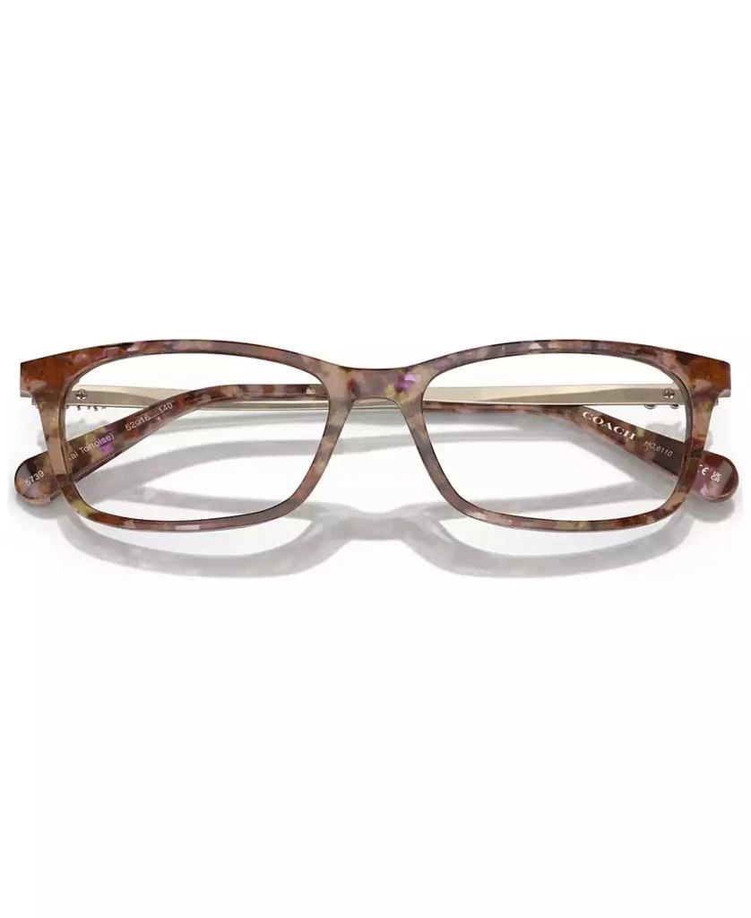 Coach Women's Rectangle Eyeglasses, HC6110 52 5