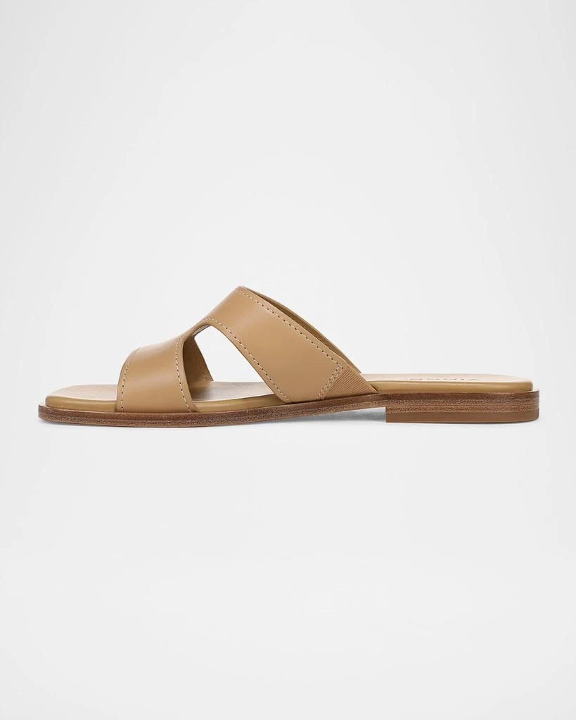 Vince Meyers Leather Flat Sandals 4