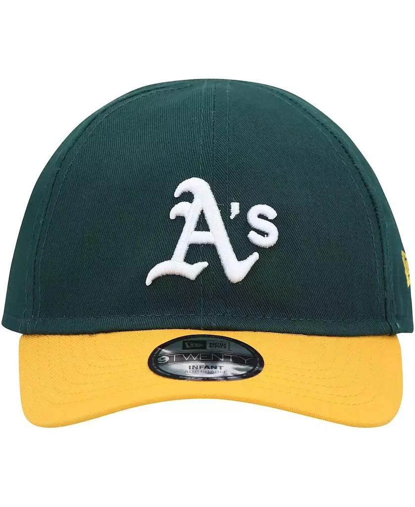 New Era Infant Boys and Girls Green Oakland Athletics Team Color My First 9TWENTY Flex Hat 2