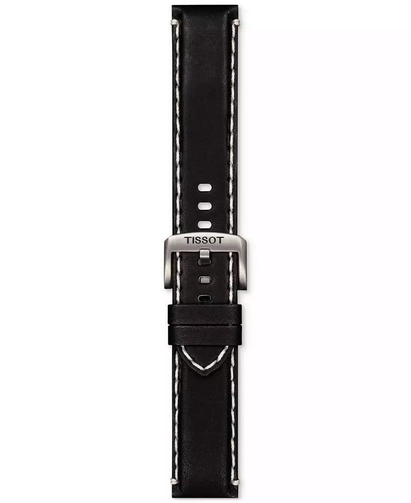 Tissot Official Interchangeable Black Leather Watch Strap