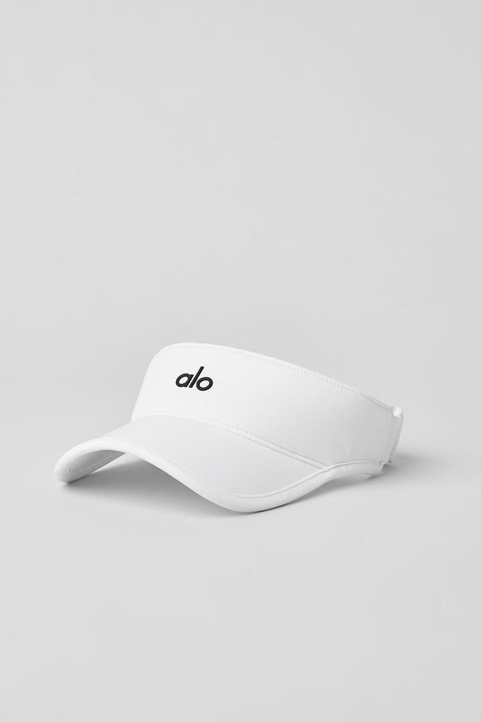 Alo Performance Eclipse Visor - White/Black