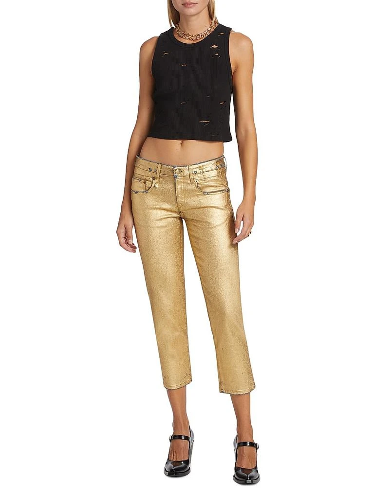 R13 Distressed Crop Tank 2